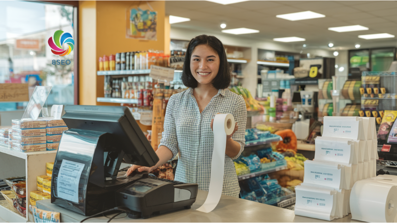 Khám phá công nghệ in nhiệt không mực trên giấy in bill