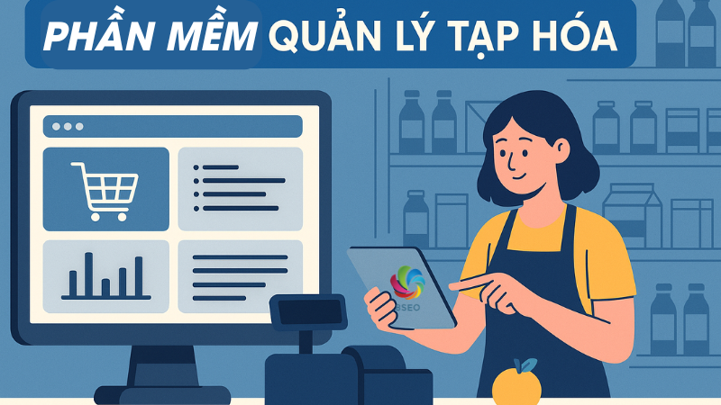 Làm chủ thời gian và doanh thu tạp hóa với phần mềm có đồng bộ dữ liệu đám mây