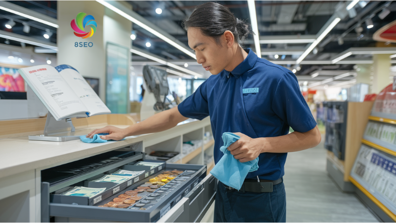 Ngăn Kéo Đựng Tiền MAXCODE M330E
