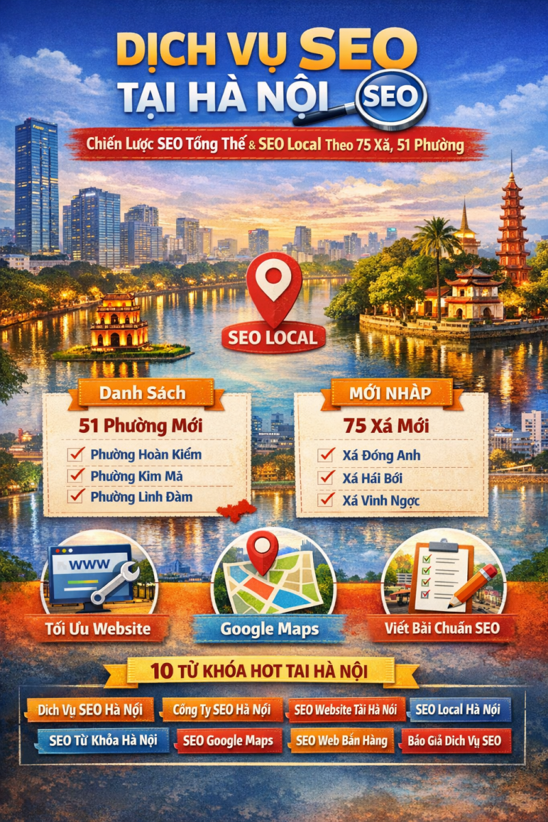 Dịch vụ SEO tại Hà Nội chuyên nghiệp