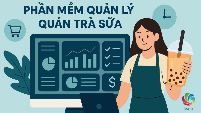 Quản lý quán trà sữa trên điện thoại