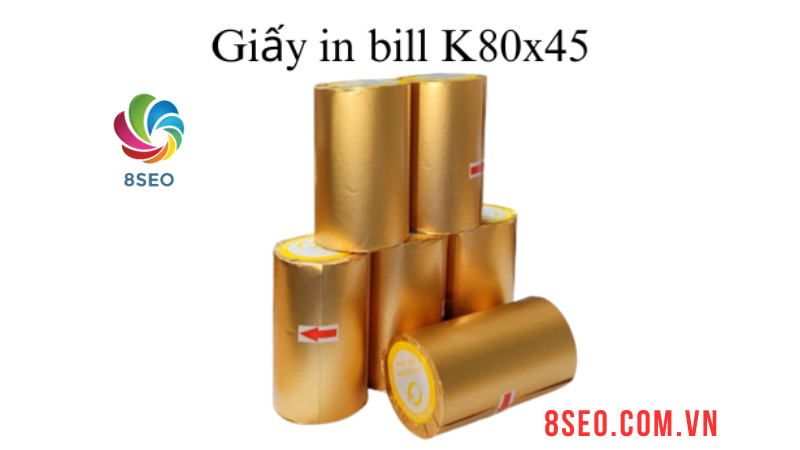Giấy in bill K80x45 sử dụng trong bán hàng